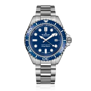 EDOX SWISS MADE 80801-3BUM-BUIN NEPTUNIAN GRANDE RÉSERVE DATE AUTOMATIC